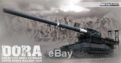 Soar Art Dora WWII German Railway Gun Plastic Model Kit 135th Scale 1200mm Long