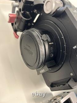 Sony PXW-FS7 35mm 4K Camcorder Full run n gun kit. Bag included. New handles