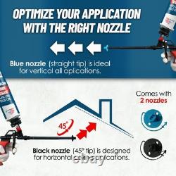 Spray Foam Insulation Kit (12 x 32.80 oz/930 gr 240 Board ft), Self-Expanding