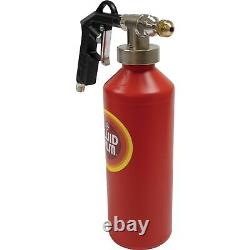 Spray Gun Kit 752-522 Quart Sized Bottle, Adj. Nozzle, Two wands