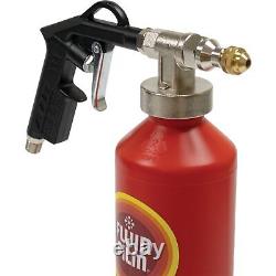 Spray Gun Kit 752-522 Quart Sized Bottle, Adj. Nozzle, Two wands