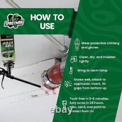 Sprayman Fire Stop B2 Gun Foam Sealant Insulation Kit 20 oz 12 Pack