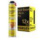 Stanley Supercoat Spray Foam Insulation-gun Not Included (12x27.1 Oz.) 240 Sqft