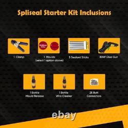 Starter Wiring Sealing Kit with Glue Gun, Mould, Connectors & Sealant Sticks