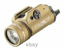 Streamlight 69888 TLR-1 HL Rail Mounted Tactical Light with Long Gun Kit, FDE