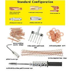 Stud Welder Starter Spot Puller Kit Hammer Gun Auto Repair Tool Dent Puller