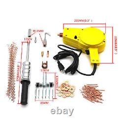 Stud Welder Starter Spot Puller Kit Hammer Gun Auto Repair Tool Dent Puller