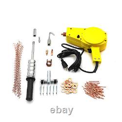 Stud Welder Starter Spot Puller Kit Hammer Gun Auto Repair Tool Dent Puller