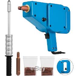 Stud Welder Starter Spot Puller Kit Hammer Gun Mounted Auto Repair Electric