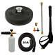 Surface Cleaner, 25' Hose, Nozzle, Foam Lance, 3/8 Female M22 Female, Gun Kit