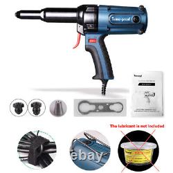 TAC500 Electric Riveter 220V Rivet Gun Kit Riveting Tool 8000N for Blind Riveter