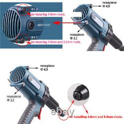 TAC500 Electric Riveter 220V Rivet Gun Kit Riveting Tool 8000N for Blind Riveter