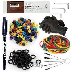 TOP QUALITY Rehab Complete Tattoo Kit Set with Machine Guns Needles and Moms Ink