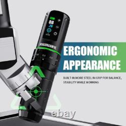 Tattoo Kit, Cordless/Cord Complete Tattoo Gun Kit Pen Machine, 7 Strokes Length