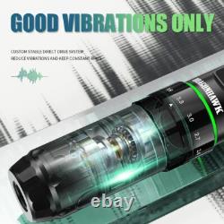 Tattoo Kit, Cordless/Cord Complete Tattoo Gun Kit Pen Machine, 7 Strokes Length