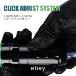 Tattoo Kit, Cordless/Cord Complete Tattoo Gun Kit Pen Machine, 7 Strokes Length