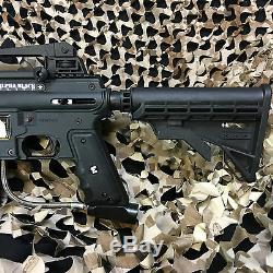 Tippmann US Army Alpha Black Elite with E-Trigger EPIC Paintball Gun Package Kit