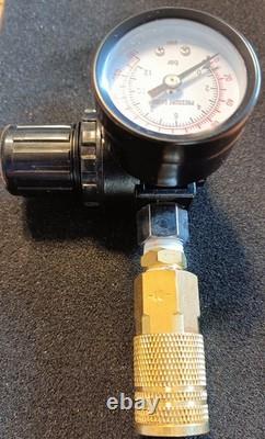 Titan 19221 4-Piece HVLP Spray Gun Kit Aluminum Lockable Roadie Travel Case