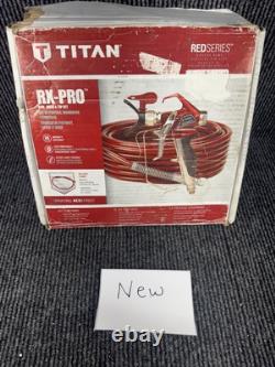 Titan RX-PRO Airless Spray Gun Hose Tip Kit RedSeries New In Box 538012 RX-80 Pr