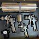 Titan Vaper 19220 4 Piece Hvlp Triple Setup Spray Primer Topcoat Detail Gun Kit