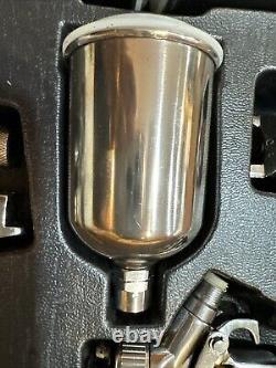 Titan Vaper 19220 4 Piece HVLP Triple Setup Spray Primer Topcoat Detail Gun Kit