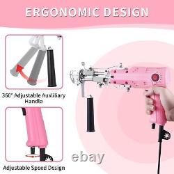 Tufting Gun 2 in 1, Loop Pile Cut Pile Rug Gun Machine Starter Kit, New Upgra