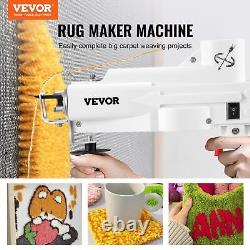 Tufting Gun 7-27 Stitches/sec Rug Making Tools, 4-25 mm Adjustable Height, 110V