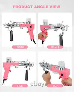 Tufting Gun Kit 2 In 1 Cut & Loop Pile Tufting Gun Handmade DIY Embroidery