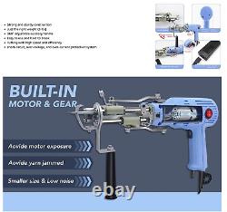 Tufting Gun Rug Gun Machine Starter Kit Carpet Weaving Flocking Machine