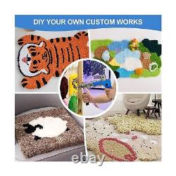 Tufting Gun Starter Kit, KAOJMUQ Rug Tufting Gun with Carpet Trimmer Making K