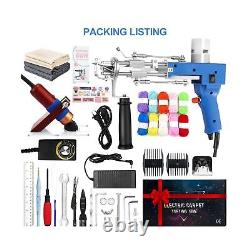 Tufting Gun Starter Kit, KAOJMUQ Rug Tufting Gun with Carpet Trimmer Making K