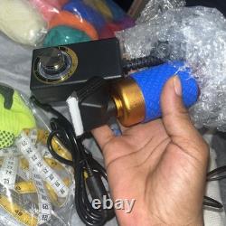 Tufting Gun Starter Kit, With Rug, Balls Of Yarn, The Kit Has Never Been Us