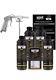 U-pol 0820 Raptor Black Truck Bed Liner Kit With Free Spray Gun, 4 Liters