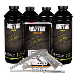 U-POL 821G Raptor Tintable Truck Bed Spray-On Liner Kit 821 with Gun (4 Liter)