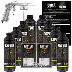 U-POL Raptor Tintable Spray-On Truck Bed Liner Spray Gun, 8 Liters