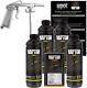 U-pol Raptor Tintable Urethane Spray-on Truck Bed Liner Kit Withfree Spray Gun 4l