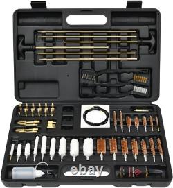 Ultimate Gun Cleaning Kit Universal Fit with Solid Brass Rods and Accessories