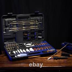 Ultimate Gun Cleaning Kit Universal Fit with Solid Brass Rods and Accessories