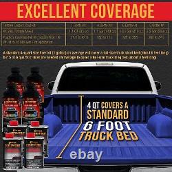 Ultramarine Blue T86 Urethane Spray-On Truck Bed Liner, 2 Gallon Spray Gun Kit