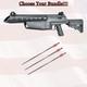 Umarex Airjavelin Co2 Powered Arrow Rifle 300fps (choose Your Bundle)