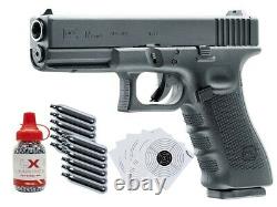 Umarex Glock 17 Gen4 CO2 Blowback. 177 BB Gun Kit 0.177 cal Incl. CO2 1500 BB
