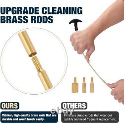 Universal Gun Cleaning Kit For All Calibers, Pistol Rifle Shotgun + Stand