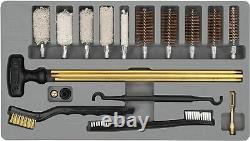 Universal Gun Cleaning Kit Toolbox Rifle Handgun Pistol Shotgun Firearm 66-Piece