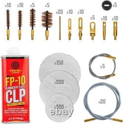 Universal Gun Cleaning Kit for 5.56mm, 7.62mm, 9mm, 12 Ga Firearms Supplies