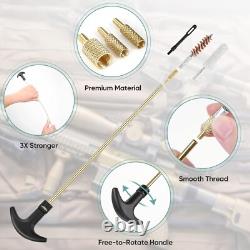 Universal Gun Cleaning Kit with Storage Case and Extra Stainless Steel Pick