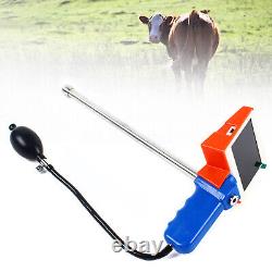 Upgraded Cows Cattle Artificial Insemination Gun Kit with Adjustable HD Screen NEW