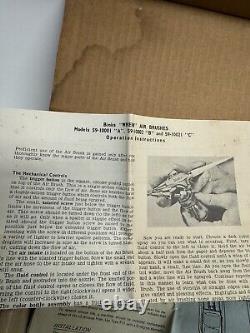 VINTAGE NOS Binks 59-10001 Wren Air Brush BINKS Kit Gun Gen Purpose Nozzle