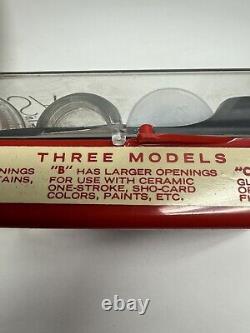 VINTAGE NOS Binks 59-10001 Wren Air Brush BINKS Kit Gun Gen Purpose Nozzle
