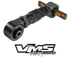 VMS REAR BILLET Adjustable CAMBER ARMS 88-00 CIVIC CRX 90-01 INTEGRA GUN METAL