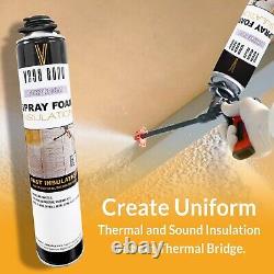 Vega Bond Purplecoat Insulation Spray Foam Kit Heat and Acoustic 240 BF Coverage
